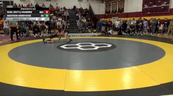 138 lbs Cons. Round 3 - Gael (guy-l) Ramirez, Moeller vs Grayson Debevoise, St Francis Desales