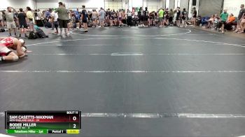 132 lbs Round 4 (6 Team) - Sam Casetts-Waxman, New England Gold vs Bodee Miller, Lake Erie WC