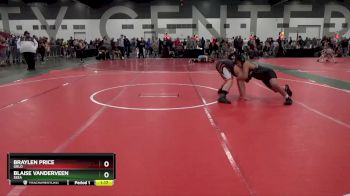 180 lbs Round 1 - Blaise Vanderveen, SEEA vs Braylen Price, GRLO