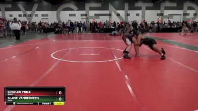 180 lbs Round 1 - Blaise Vanderveen, SEEA vs Braylen Price, GRLO