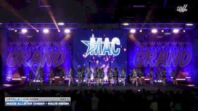 Mac's Allstar Cheer - Reign [2025 L4 - U16 Coed Day 1] 2025 The American Grand Grand Nationals
