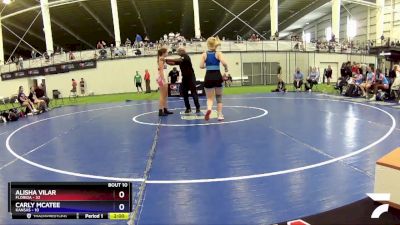 148 lbs Round 3 (8 Team) - Alisha Vilar, Florida vs Carly McAtee, Kansas