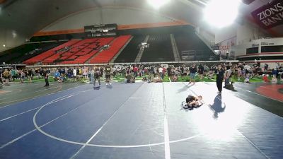 53 lbs Semis - Stone Artates, Hawaii vs Holden Heck, Montana