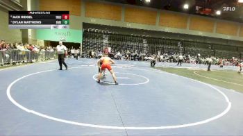 132 lbs Cons. Round 7 - Jack Ridgel, Truckee vs Dylan Matthews, Shasta
