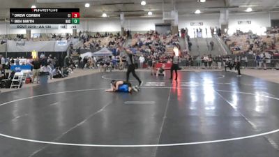 AA 138 lbs Cons. Round 3 - Drew Corbin, Collierville High School vs Ben Smith, Nolensville High School
