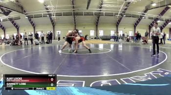 184 lbs 3rd Place Match - Ajay Locke, Ohio Northern Univerity vs Garrett Lobe, Albion