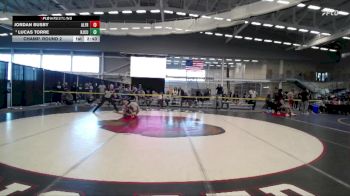 133 lbs Champ. Round 2 - Lucas Torre, New Jersey City University vs Jordan Busby, Alfred State