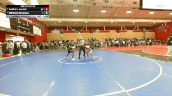 115 lbs Champ. Round 2 - Jerome Saldana, Sonoma Valley vs Patrick Valine, Monte Vista