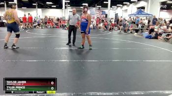215 lbs Round 4 (6 Team) - Tyler Prince, PA Alliance vs Taylor Javier, Spear Mat Club