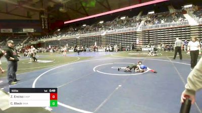 50 lbs Round Of 16 - Zander Enciso, Casper WC vs Colten Black, Ravage WC