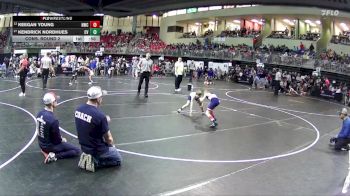 60 lbs Cons. Round 2 - Kendrick Nordhues, Central Valley vs Keegan Young, Norris Wrestling Club