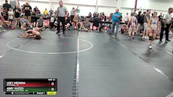 76 lbs Round 5 (6 Team) - Abby Guzzo, New England Gold vs Joey Messina, Ruthless