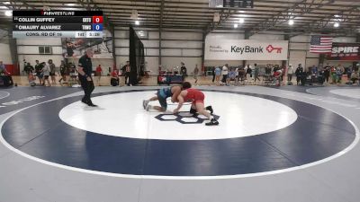 79 kg Cons. Rd Of 16 - Collin Guffey, California Regional Training Center (CA RTC) vs Omaury Alvarez, Tar Heel Wrestling Club