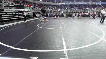 125 lbs Round Of 16 - Issac Curtis, Unattached vs Kanyon Vaughn, East Kansas Eagles