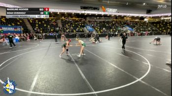 135 lbs Cons. Round 4 - Noah Overholt, Iowa City West vs Madeline Hoover, Mason City