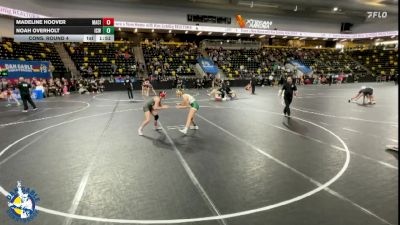135 lbs Cons. Round 4 - Noah Overholt, Iowa City West vs Madeline Hoover, Mason City