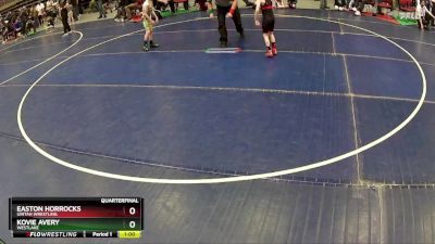 62 lbs Quarterfinal - Kovie Avery, WESTLAKE vs Easton Horrocks, Uintah Wrestling