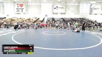 113 lbs Quarterfinal - Noah Beaver, WRCL Wrestling Club vs Landyn Dignean, Proper-ly Trained