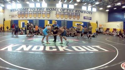 190 lbs Quarters & Wb (16 Team) - Xavier Pena, Funky Monkey vs Chase Castro, Naperville Central