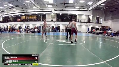 133 lbs Quarterfinal - Glen Cahilly, Chicago vs Maddox Cade, Heidelberg