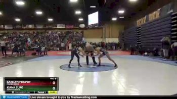 111 lbs Champ. Round 2 - Kiana Suro, Denver South vs Katelyn Philpot, Palmer Ridge