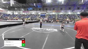 46 lbs Semifinal - Cruz Montez, Steel City Reloaded vs Dante Romero, Duran Elite