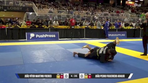 João Pedro Figueiredo Araujo vs João Vítor Martins Freires 2025 Pan Jiu Jitsu IBJJF Championship