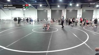98 lbs 2nd Place - Noel Ramos, Burton Wrestling vs Eros Hernandez, Havik WC