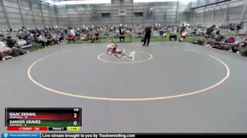 106 lbs Round 2 (8 Team) - Isaac Ekdahl, Nebraska vs Xander Graves, Arkansas