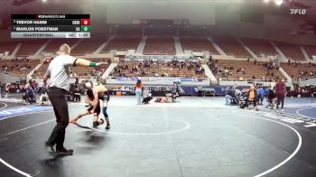 D1-132 lbs Quarterfinal - Trevor Hamm, Corona Del Sol High School vs Mahlon Pobstman, Casteel High School