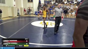 147 lbs Cons. Round 2 - Langston Worrell, T. R. Miller vs Lakeith Thompkins, Dothan HS