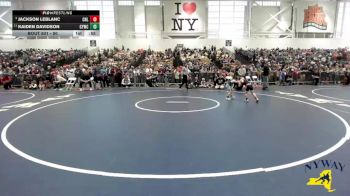 50 lbs Quarterfinal - Jackson LeBlanc, Club Not Listed vs Kaiden Davidson, Columbia Youth Wrestling Club
