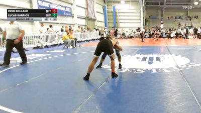 132 lbs Round Of 32 - Evan Boulard, Smittys Barn - HSB vs Lucas Barrios, Team Shutt Weaver - HSB