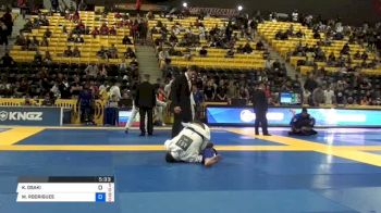 KEIZO OSAKI vs MATHEUS RODRIGUES 2018 World IBJJF Jiu-Jitsu Championship