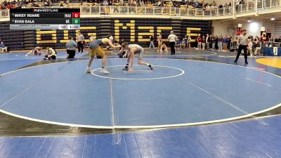 127 lbs Quarterfinal - Mikey Ruane, Franklin Regional vs Evan Sala, Mt. Lebanon