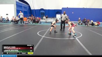 68 lbs Round 2 - Bentley Pope, Bulldawg Wrestling Club vs Landon Bracken, Donahue Wrestling Academy