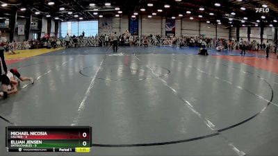 76 lbs Rd# 6- 9:00am Saturday Final Pool - Michael Nicosia, Cali Red vs Elijah Jensen, Untouchables