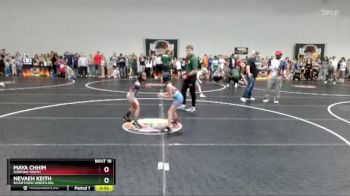 55/58 Round 1 - Maya Chhim, Dorman Youth vs Nevaeh Keith, Rivertown Wrestling