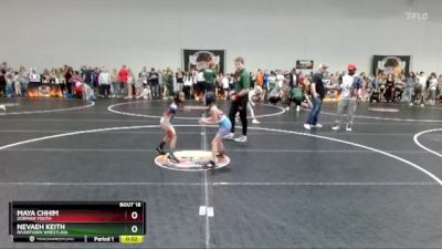 55/58 Round 1 - Maya Chhim, Dorman Youth vs Nevaeh Keith, Rivertown Wrestling