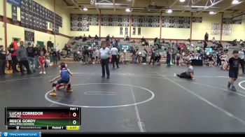 44-48 lbs Round 4 - Reece Gordy, Henlopen Hammers vs Lucas Corredor, Pride WC