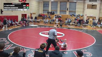132 lbs Day 1 (round 4) - Ty Talty-Reese, West Seneca W/E vs Preston Bannister, Attica-Batavia