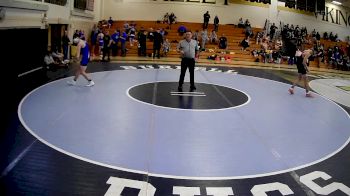 160 lbs Round 4 - Nolan Bodycombe, Valley vs Camden Barkey, South Park