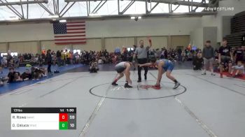 131 lbs Prelims - Ryan Rowe, Broad Axe Blue ES vs Dante Deluca, Total Force ES