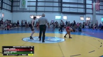 120 lbs Cons. Round 2 - Austin Jeffrey, Powhatan vs Daniel Cadua, Grizzly Wrestling Club