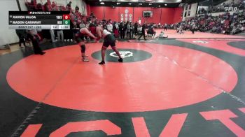285 lbs Cons. Round 4 - Xavion Ulloa, YORKVILLE (HS) vs Mason Caraway, Normal (COMMUNITY)