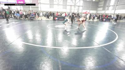 U15 Women - 58 lbs Champ. Round 2 - Emmerson Goetz, WA vs Taylor Ward, OR