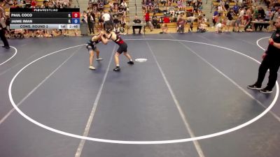 138 lbs Cons. Round 2 - Paul Coco, IL vs Jaime Iman, IL