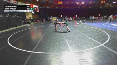 174 lbs Round Of 32 - Cooper Haase, Army vs Devin Wasley, North Dakota State