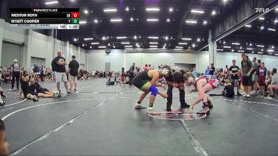 140 lbs Round 1 (4 Team) - Wyatt Cooper, Pedraza vs Weston Roth, Dayton Bandits