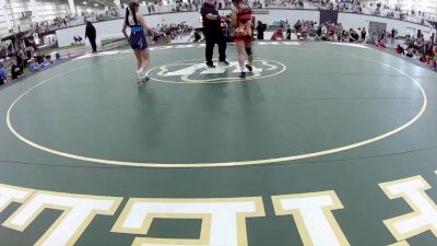 125 lbs Evey Hill, Georgia vs Gia Woodrum, Texas Red